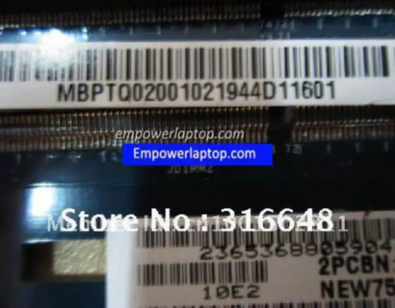 Acer 5551 MBPTQ02001 LA-5912P 75 Anakart
