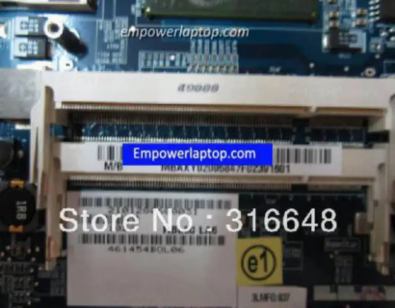 Acer MBAXY02005 la-2922p HBL50 5630 5610 Anakart
