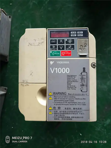 YASKAWA V1000 serisi CIMR-VB4A0007BBA 380v 3kw/2.2kw