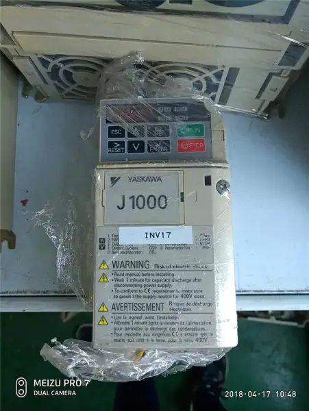 YASKAWA J1000 serisi CIMR-JT2A0002BAA 0.4/0.2KW 220V