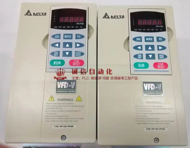 Delta VFD-V VFD037V23A 3.7KW/220V