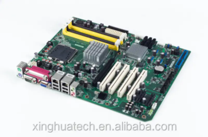 Advantech endüstriyel mini pc anakart AIMB-766G2-00A2E LGA775 Intel Core 2 Quad/Core 2 Duo ATX, VGA, 4 COM ve Çift L