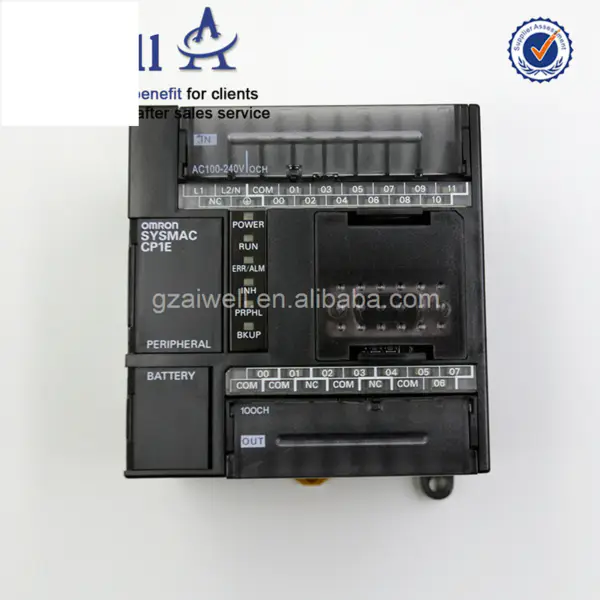 Endüstriyel Omron PLC Programlama Kontrolörü CP1E-N20DR-A