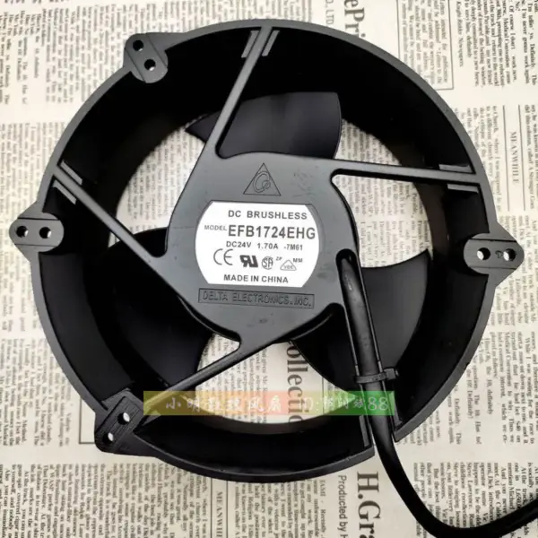 Delta EFB1724EHG 17251 24v 1.70A 17CM fan