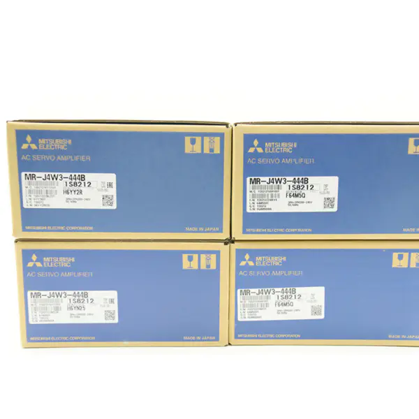 Mitsubishi MR-J4W3-444B ac Servo Amplifikatör Japonya dıştan takma motor