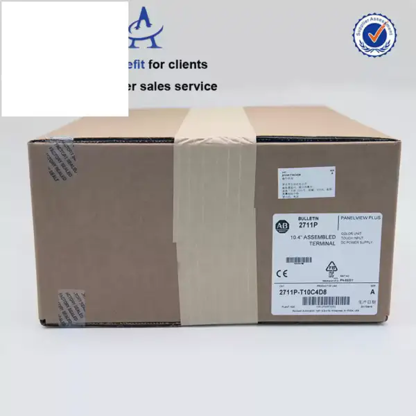2711 P Serisi Panelview Allen Bradley Plc HMI Dokunmatik Ekran Paketi Endüstriyel Ect Panelview 6 Plus
