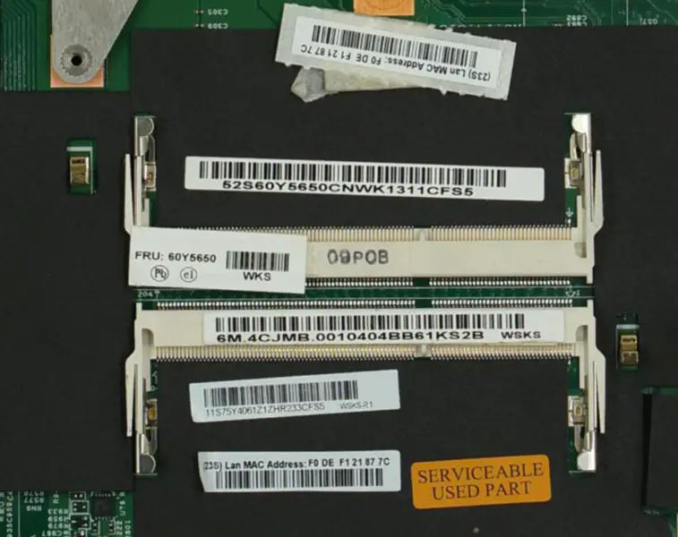 Lenovo anakart W701 W700 FRU 60Y5650 Bağımsız grafik kartı