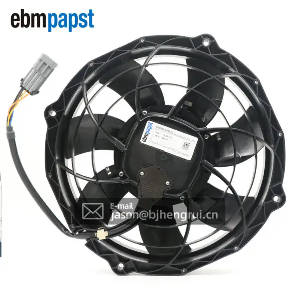 Ebm papst W3G300-BV25-33 W3G300-QX25-33 26VDC 380W EC Otomotiv Kliması için Soğutma Fanı