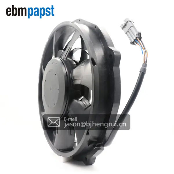 Ebm papst W3G300-BV25-33 W3G300-QX25-33 26VDC 380W EC Otomotiv Kliması için Soğutma Fanı
