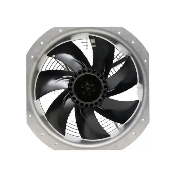 W2E250-HJ52-06 280*280*80mm 230V Tam Metal Yüksek Sıcaklık Rittal Kabin Soğutma Fanı Rüzgar Gücü