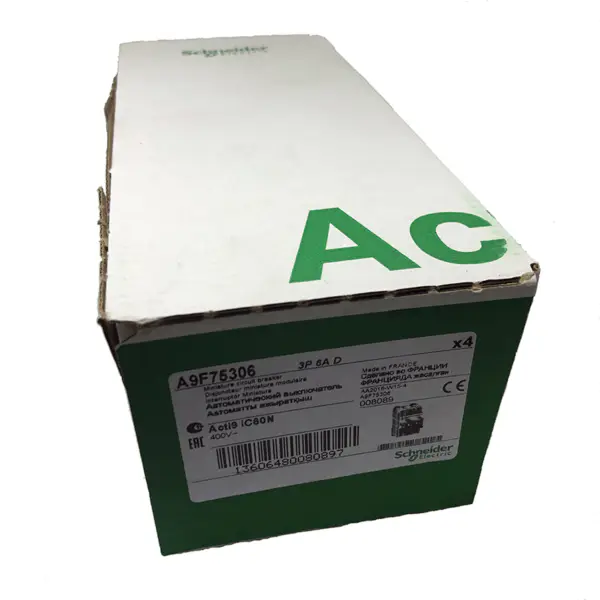 SCHNEIDER ELECTRIC IC60N minyatür devre kesici 3P 6A D eğrisi