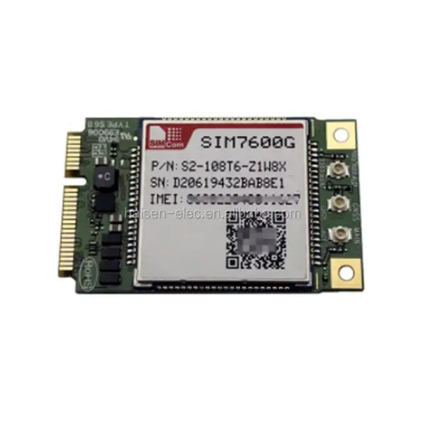 SIMCom SIM7600X-PCIE LTE CAT1 4G CAT-M&NB-IoT Modülü SIM7600E/SIM7600A/SIM7600SA/SIM7600G/SIM7600NA MINI PCIe