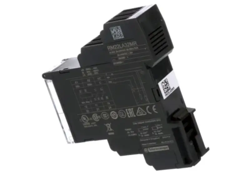 Schneider 3 faz RM17TE00 Zelio 24V 5A Modül DC Voltaj Kontrol Rölesi 208~480 VAC
