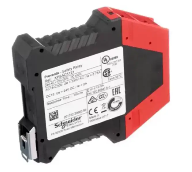 Schneider İzleme 24V AC DC XPSAC5121 Acil Durdurma Güvenlik Rölesi