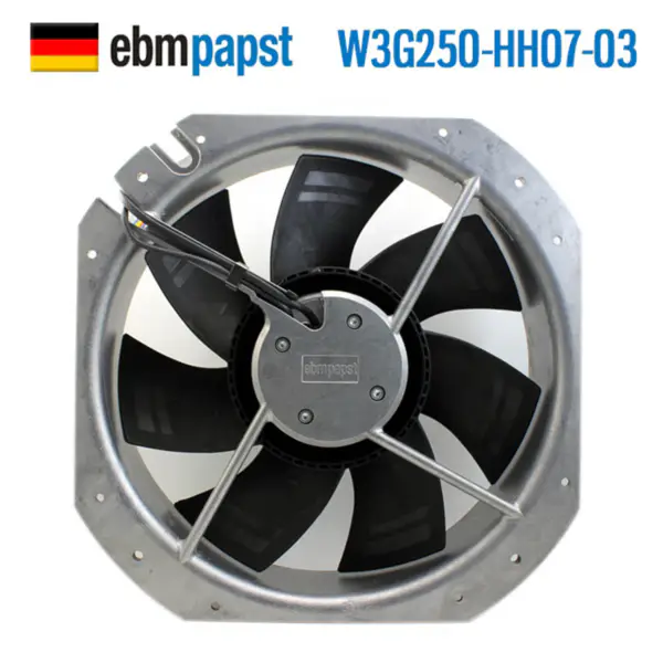 ebmpapst W3G250-HH07-03 280*80 220V 83W tam metal aksiyal fan