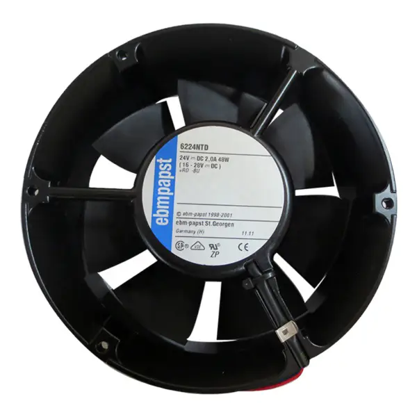 ebmpapst 6224NTD 17251 24V2.0A geniş hava hacimli tam metal aksiyal fan