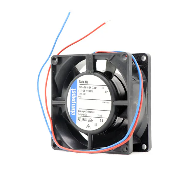 8314HU ebmpapst fan 8032 24V 6W 8cm Inverter cooling fan Variable paddle controller cooling fan