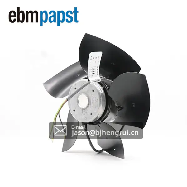 Ebm papst A2D250-AD26-05 AC Eksenel 150W 0.26A Siemens 1PH713 Serisi İş Mili Servo Motor Pervanesi Soğutma Fanı