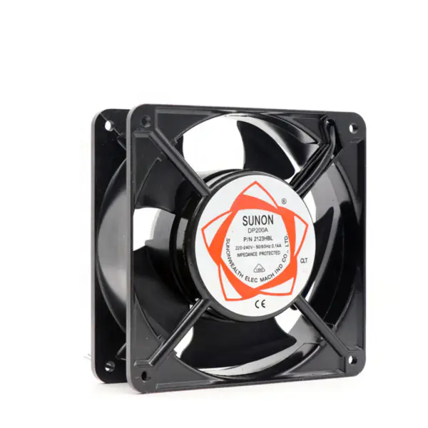 SUNON 220V Çift Bilyalı Rulman DP200A 2123HBL 12038mm Kabin İnvertör Fanı Soğutma Fanı