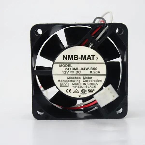 2410ML-04W-B59 12V 0.26A Orijinal NMB-MAT 6025 Çift Bilyalı Fan 6CM