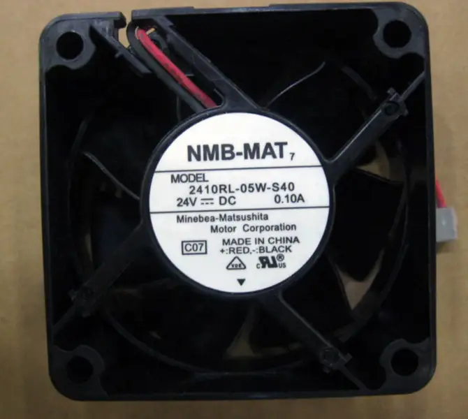NMB-MAT 2410RL-05W-S40 DC 24V 0.10A 6025 2 telli inverter fan