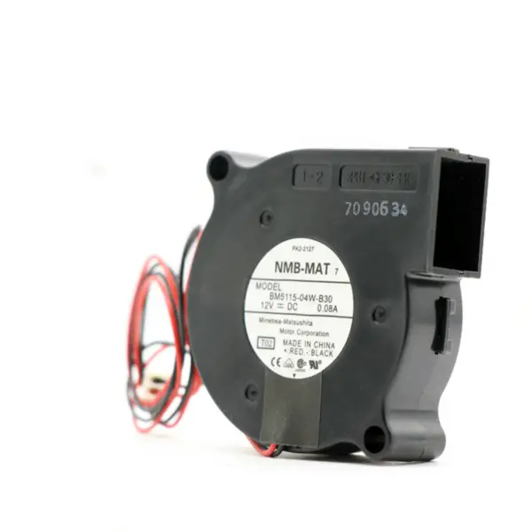 Orijinal Japonya NMB BM5115-04W-B30 5015 12VDC 0.08A 50*50*15mm 0.72W 2.1CFM 3500 RPM Aksiyel Soğutma Fanı