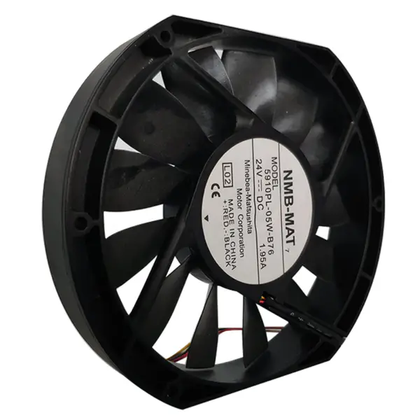 Japonya NMB 5910PL-05W-B76 17025 24V 1.95A inverter fan Sunucu soğutma fanı