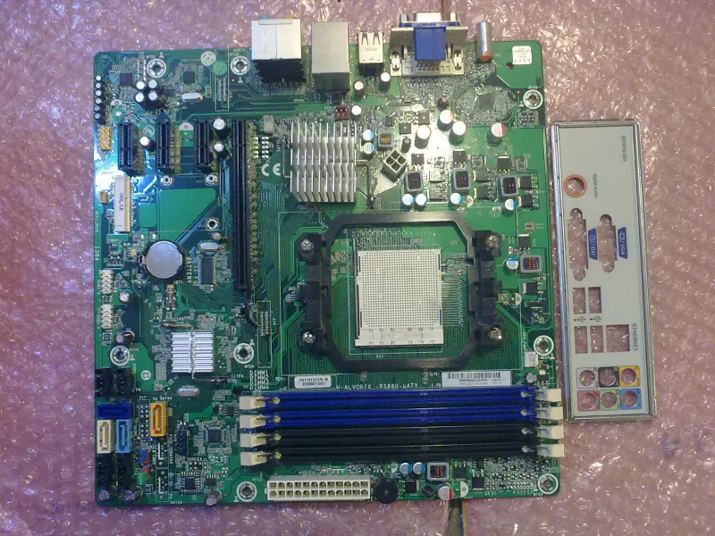 HP H-ALVORIX RS880-uATX P6710F PC 620887-001 anakart