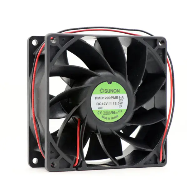 Sunon PMD1209PMB1-A(2) 92x92x38 mm 12V DC 4900RPM 57.6dbA Kompakt Aksiyel Soğutma Fanları