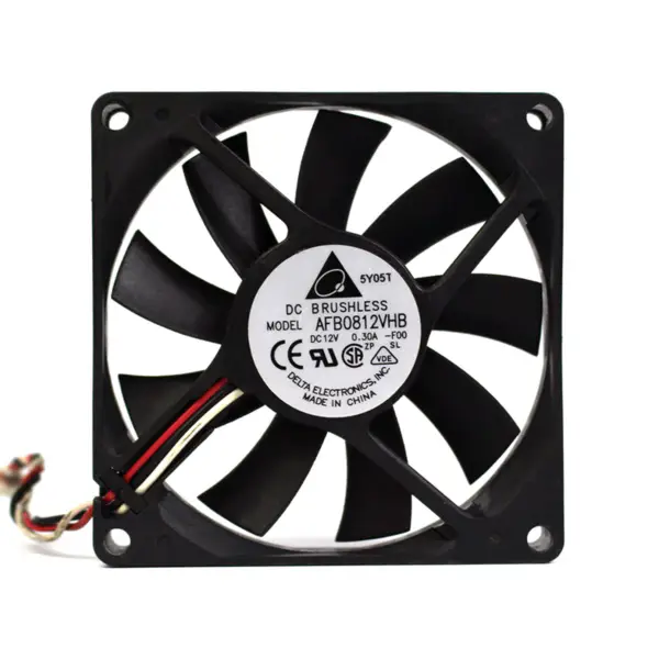 Delta 8CM 8025 12V 0.41A AFB0812VH chassis power supply motherboard detection cooling fan