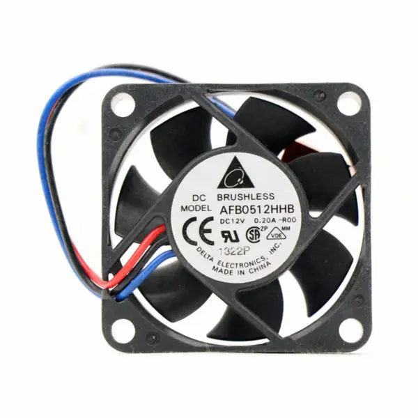 Delta 5015 soğutma fanı 12V 0.2A 2.4W 6400 rpm çift bilyeli inverter fan AFB0512HHB