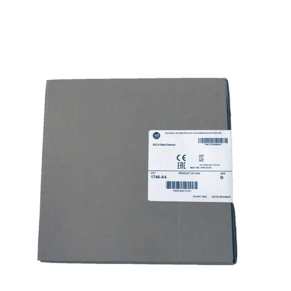 Endüstriyel Otomasyon Allen Bradley SLC 500 4-Yuvalı I/O Şasi Genişletme Rafı 1746-A4