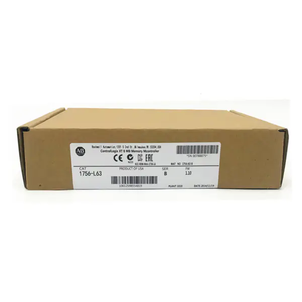 Ucuz Fiyat Allen Bradley 1756 L63 AB Controllogix 5563 CPU PLC İşlemci 1756-L63 Endüstriyel Otomasyon