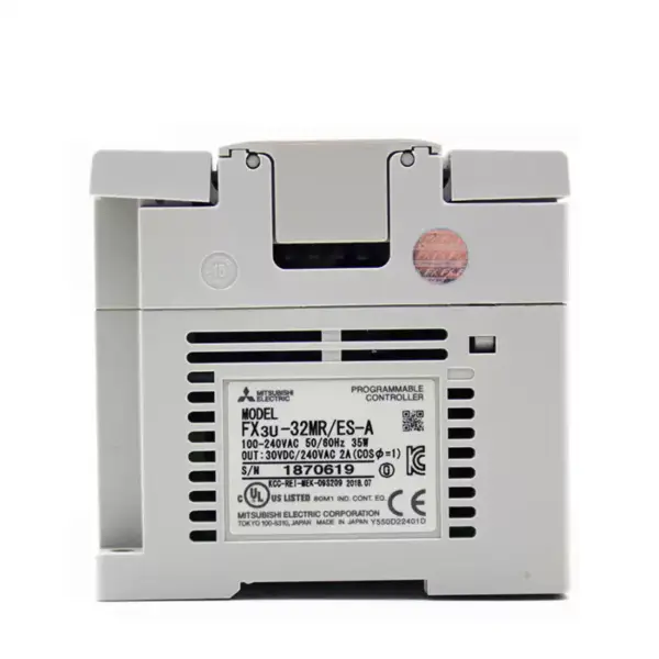 Mitsubishi PLC FX3U-32M Programlanabilir Mantık Denetleyici Modülü FX3U-32MR Endüstriyel Otomasyon PLC Temel Ünitesi JP