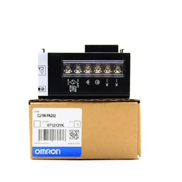 Omron PLC Tipleri Güç Kaynağı Ünitesi Aiwell Japonya CJ1W PA202 Düşük CJ1W-PA202 Paketi Endüstriyel Ect JP