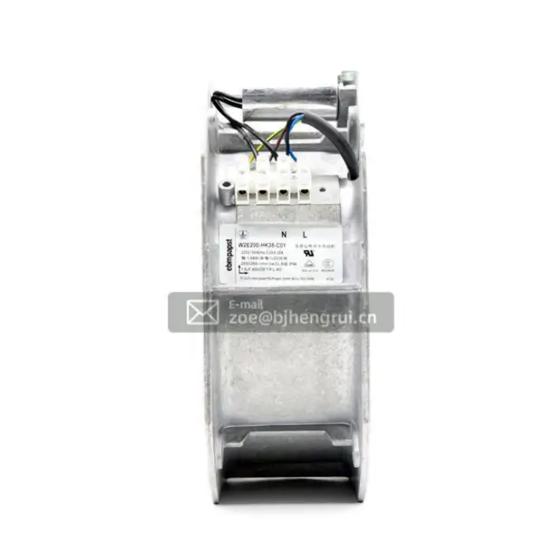 ebmpapst W2E200-HK38-C01 80W 0.29A AC 225*80 mm 230V Fotovoltaik İnvertör için Aksiyel Akış Fanı