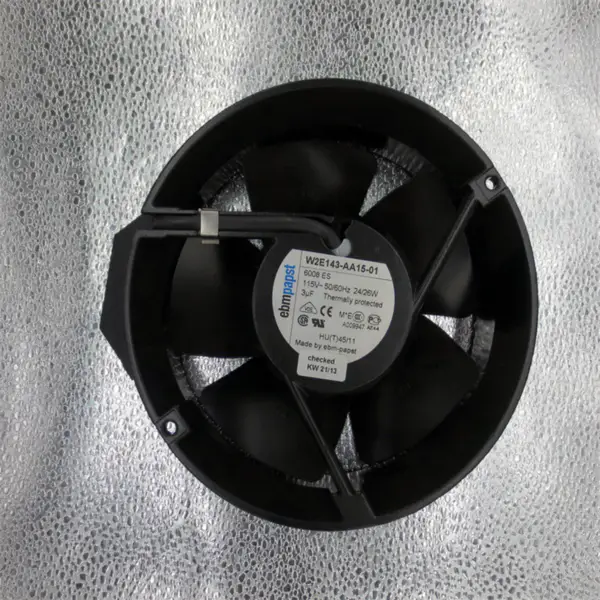 W2E143-AA15-01 24W 115W AC eksenel akışlı radyatör UPS güç kaynağı