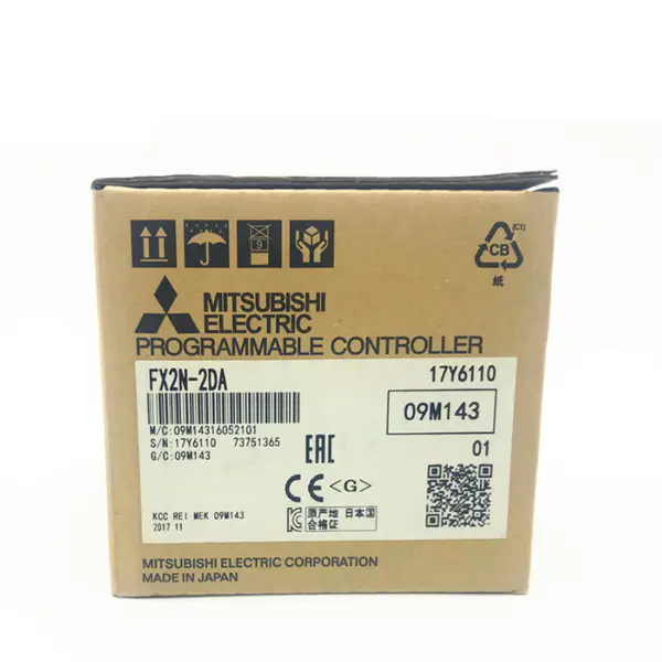 Sıcak Satış Mitsubishi FX2N Serisi PLC FX2N 2DA Analog Çıkış Modülü FX2N-2DA