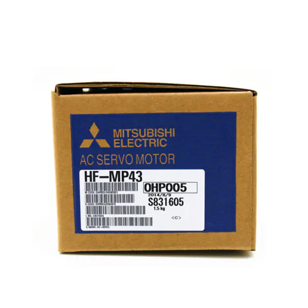 Düşük Maliyetli Kalıcı Mıknatıs 400w Kit AC Döner Servo Motor 3000RPM Markalar Mitsubishi HF-MP43