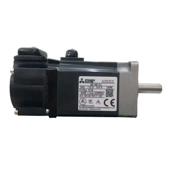 Düşük Devir 100W 3000Rpm Çerçevesiz Mitsubishi Servo Motor Hmc Servomotor HG-KR13J Frenli