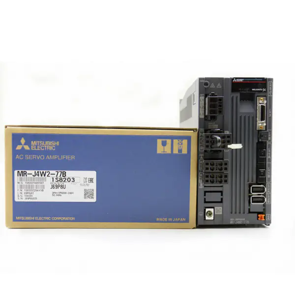 Mitsubishi AC Easy Ethercat Servo Motor ve Sürücü 750W 220V J4W2 Serisi MR-J4W2-77B