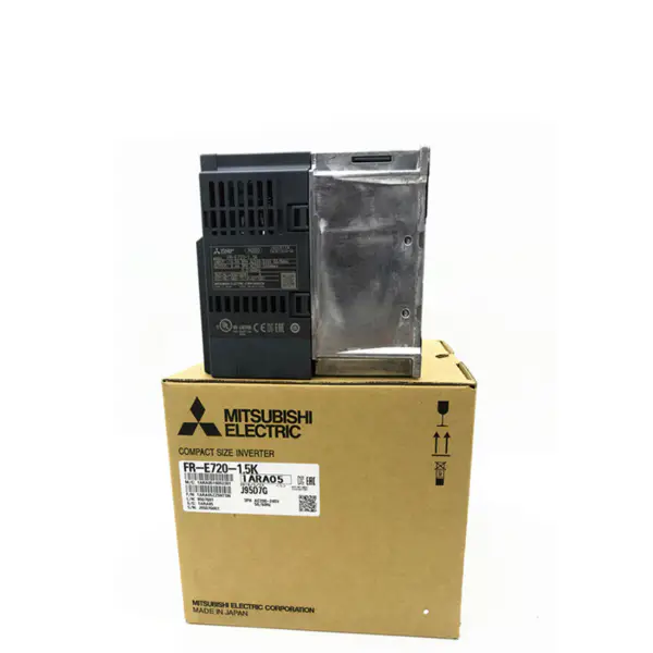 1.5 KW Mitsubishi 3 Fazlı AC'den DC'ye Güç Frekansı İnvertör Sürücü Serisi 1.5KW FR-E720-1.5K Manuel Guangzhou