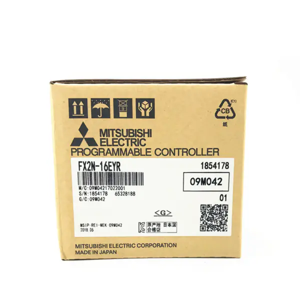 Mitsubishi FX 2N 16EYR PLC Kontrol FX2N Çıkış Uzatma Ünitesi FX2N-16EYR