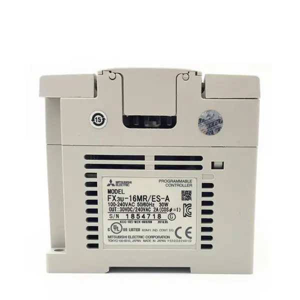 FX3U-16MR/ES-A Mitsubishi FX3U-16 FX3U-16M FX3U-16MR FX3U 16MR ES A 16 I/O'lu PLC Ana Üniteleri