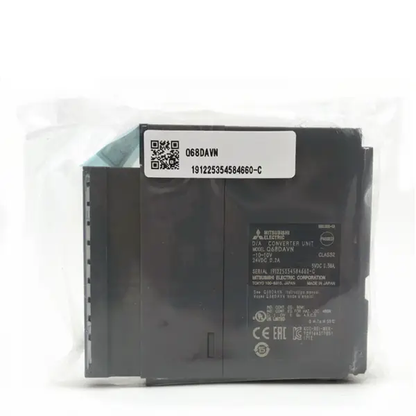 PLC Mitsubishi Melsec-Q Dijital Analog Çıkış Modülü Q68DAVN