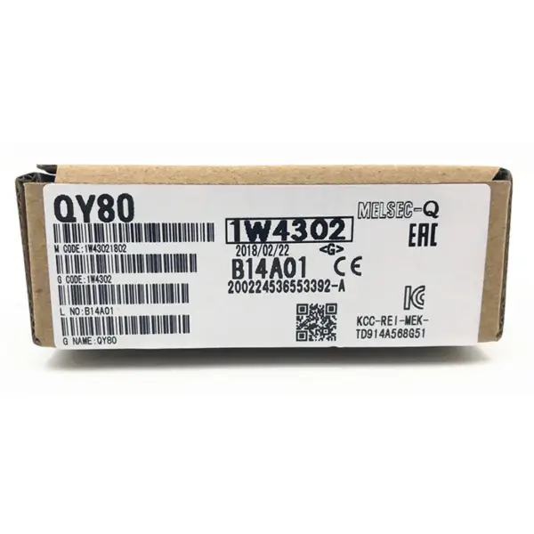 Mitsubishi Melsec Q Serisi PLC 16 Nokta Transistör Çıkış Ünitesi QY80
