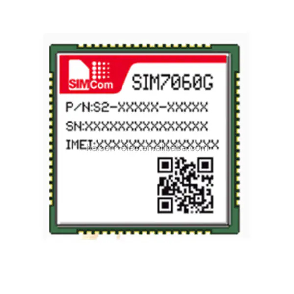 SMT tipi simcom SIM7020G'de LPWA Küresel Bant NB-IoT modül çözümü