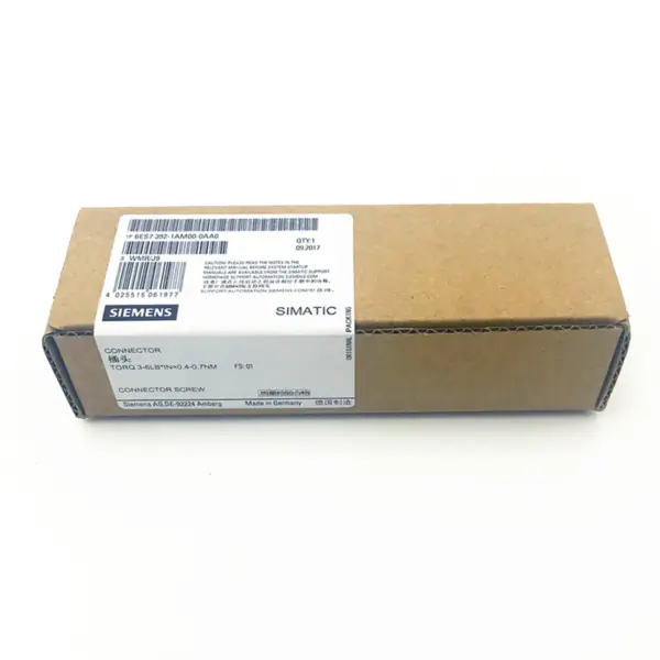 Siemens Simatic S7-300 40-Pin Vidalı Kontaklar Ön Konnektör 6ES7392-1AM00-0AA0