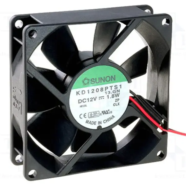 Orijinal Otantik SUNON KD1208PTS1 8025 80*80*25mm DC12V 1.8W 2950RPM Kasa Gücü Soğutma Fanı