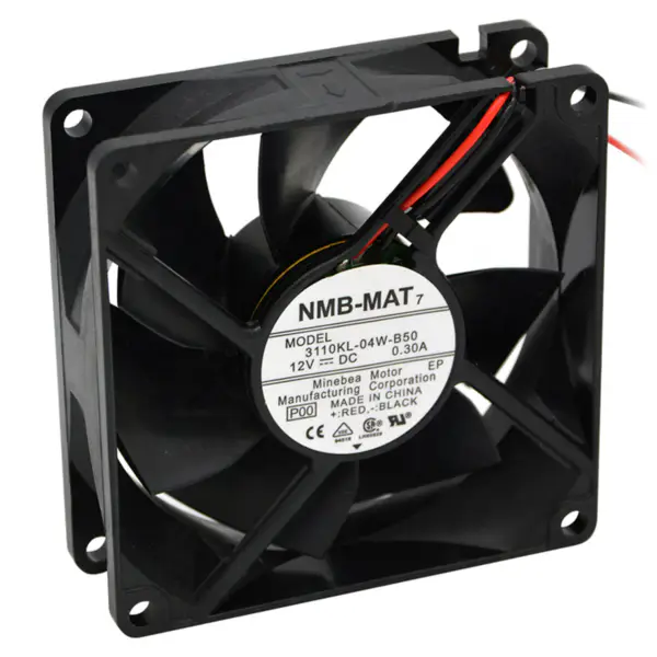 Orijinal Yeni NMB 3110KL-04W-B70 3110KL-04W-B50 12VDC 0.38A İnvertör Güç Kaynağı Aksiyel Soğutma Fanı